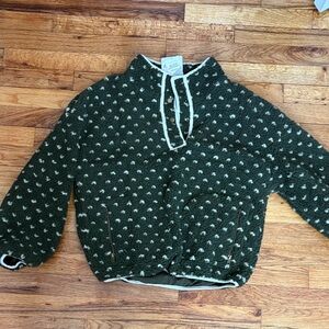 Women’s Green Fleece Jacket